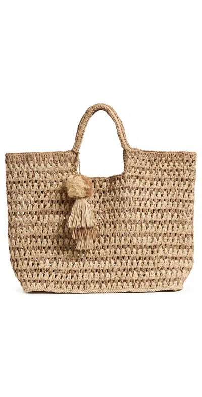 Btb Los Angeles Bando Tote Natural/sand