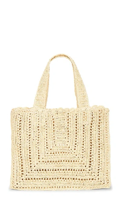 Btb Los Angeles Beth Tote Bag In Brown