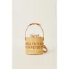 Btb Los Angeles Bowan Bucket Bag In Natural Tan