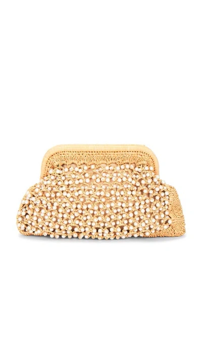 Btb Los Angeles Brandie Clutch In Orange