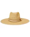 Btb Los Angeles Cassie Studded Rope Straw Hat In Brown