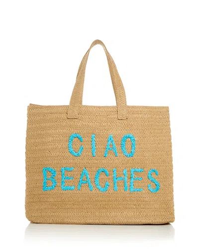 Btb Los Angeles Ciao Beaches Tote In Orange