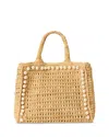 Btb Los Angeles Delphie Satchel In Natural