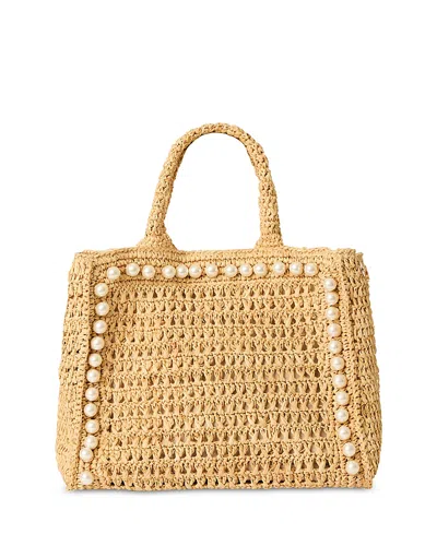Btb Los Angeles Delphie Satchel In Natural