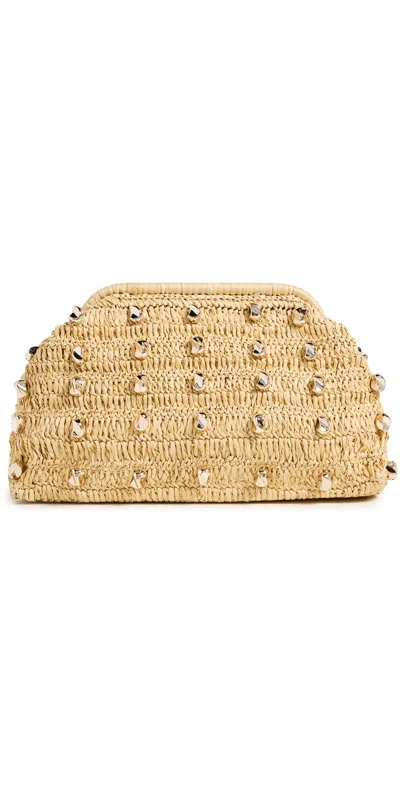 Btb Los Angeles Easton Clutch Natural In Brown