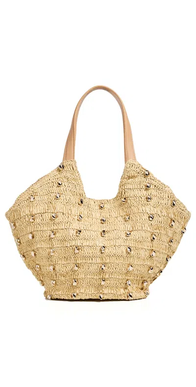 Btb Los Angeles Easton Tote Natural In Brown