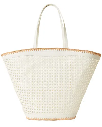BTB LOS ANGELES ELLIE STRAW TOTE