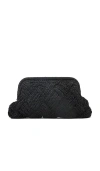 Btb Los Angeles Gigi Framed Clutch In Black