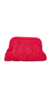 Btb Los Angeles Gigi Framed Clutch In Red