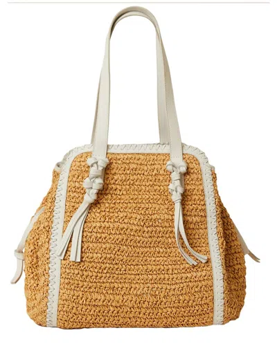 Btb Los Angeles Irina Straw Satchel