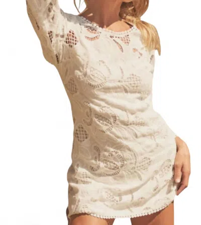 Btb Los Angeles Lagos Mini Dress In White