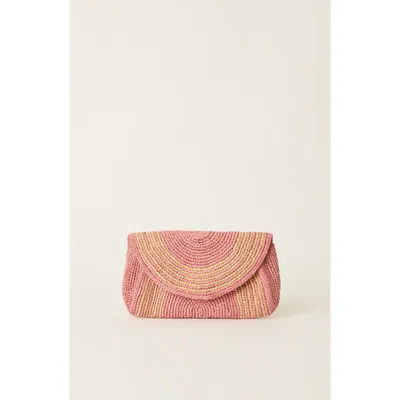 Btb Los Angeles Lily Clutch In Pattern