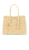 Btb Los Angeles Lucas Large Tote In Neutral