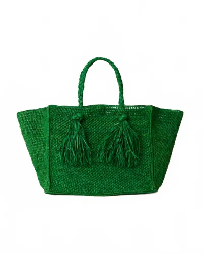 Btb Los Angeles Lucas Tote In Kelly Green