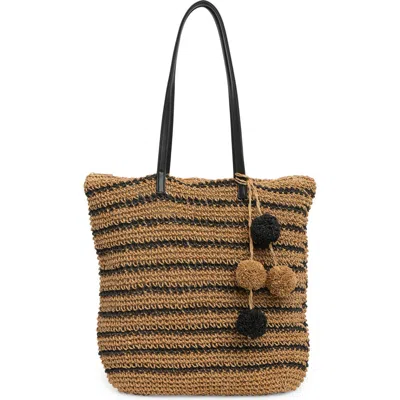 Btb Los Angeles Lucy Tote In Sand/black