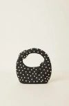 Btb Los Angeles Maeve Pearl Hobo Bag In Black