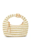 Btb Los Angeles Maeve Striped Hobo Bag