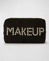 Btb Los Angeles Makeup Crystal Cosmetic Bag In Black