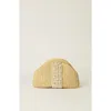 Btb Los Angeles Mimosa Clutch In White Natural