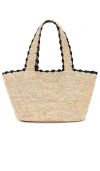Btb Los Angeles Odesa Tote In 原色&黑色