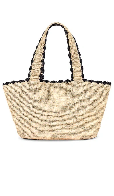Btb Los Angeles Odesa Tote In 原色&黑色