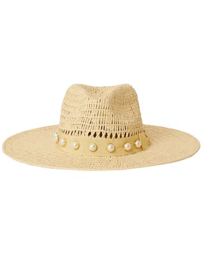 BTB LOS ANGELES BTB LOS ANGELES OLLIE PEARL STRAW HAT