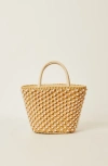 Btb Los Angeles Padma Pearly Raffia Tote Bag In Natural
