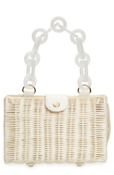 Btb Los Angeles Page Wicker Clutch