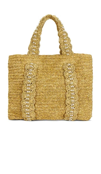Btb Los Angeles Pearl Chapeau Tote Bag In Purple