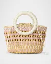 Btb Los Angeles Rio Mini Woven Tote Bag