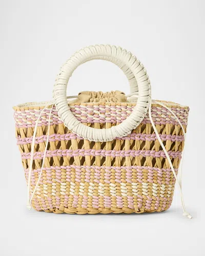 Btb Los Angeles Rio Mini Woven Tote Bag