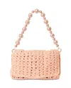 Btb Los Angeles Shiloh Shoulder Bag In Peach