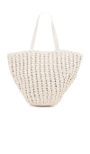 Btb Los Angeles Shiloh Tote In Cream
