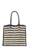 Btb Los Angeles Torino Tote In 原色&黑色