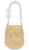 Btb Los Angeles Uri Bucket Bag In Natural
