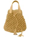 Btb Los Angeles Uri Straw Satchel In Brown