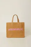 Btb Los Angeles Women's Aquaholic Tote In Sand Fuchsia In Brown