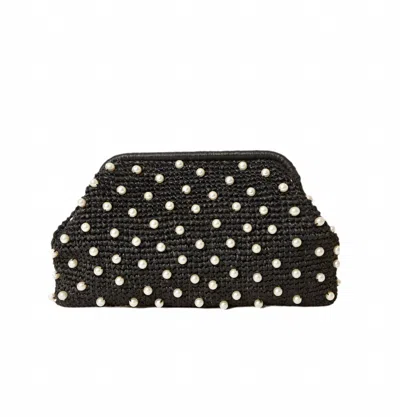Btb Los Angeles Women's Briar Crystal Clutch In Black