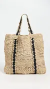 Btb Los Angeles Women's Chapeu Tote Bag In Beige In Multi