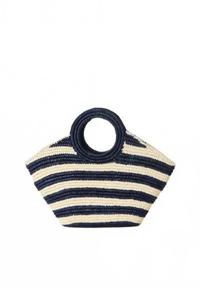Btb Los Angeles Women's Knot Tote Bag In Navy In Blue