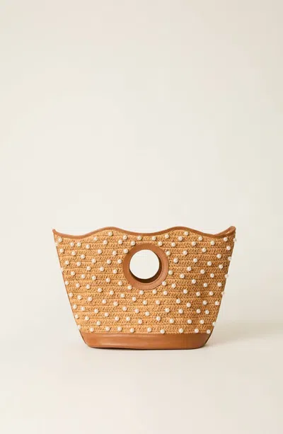 Btb Los Angeles Women's Moa Pearl Tote In Brown