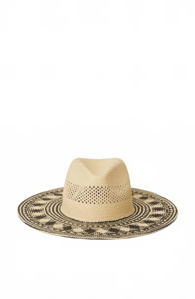 Btb Los Angeles Women's Nora Hat In Natural/black In Neutral