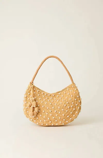 Btb Los Angeles Women's Small Hobo Bag In Sand