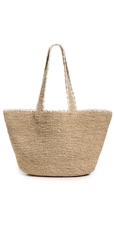 Btb Odesa Tote Natural/white