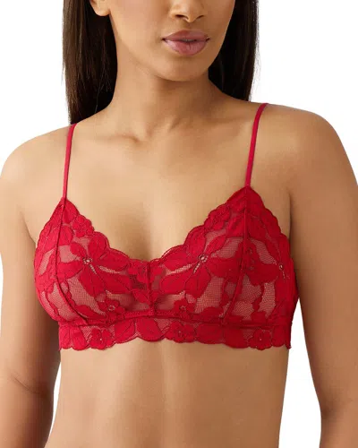 B.tempt'd B. Tempt'd By Wacoal Feeling Famous Bralette In Red