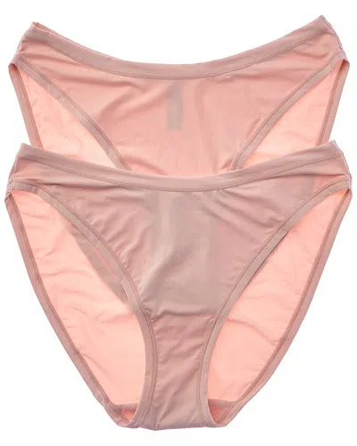 B.tempt'd By Wacoal 2pk Future Foundation Hi-leg In Pink