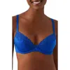 B.tempt'd By Wacoal Always Composed Underwire T-shirt Bra In Surf Blue