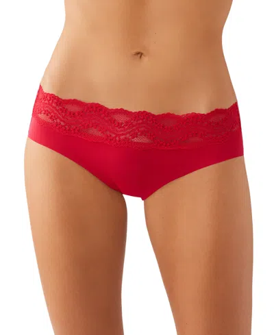 B.tempt'd By Wacoal B. Bare Hipster Underwear 978267 In Crimson Red