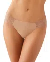 B.tempt'd By Wacoal B. Bare Thong Underwear 976267 In Chai