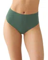 B.tempt'd By Wacoal B. Tempt'd By Wacoal B. Bare Hi Waist Thong In Green